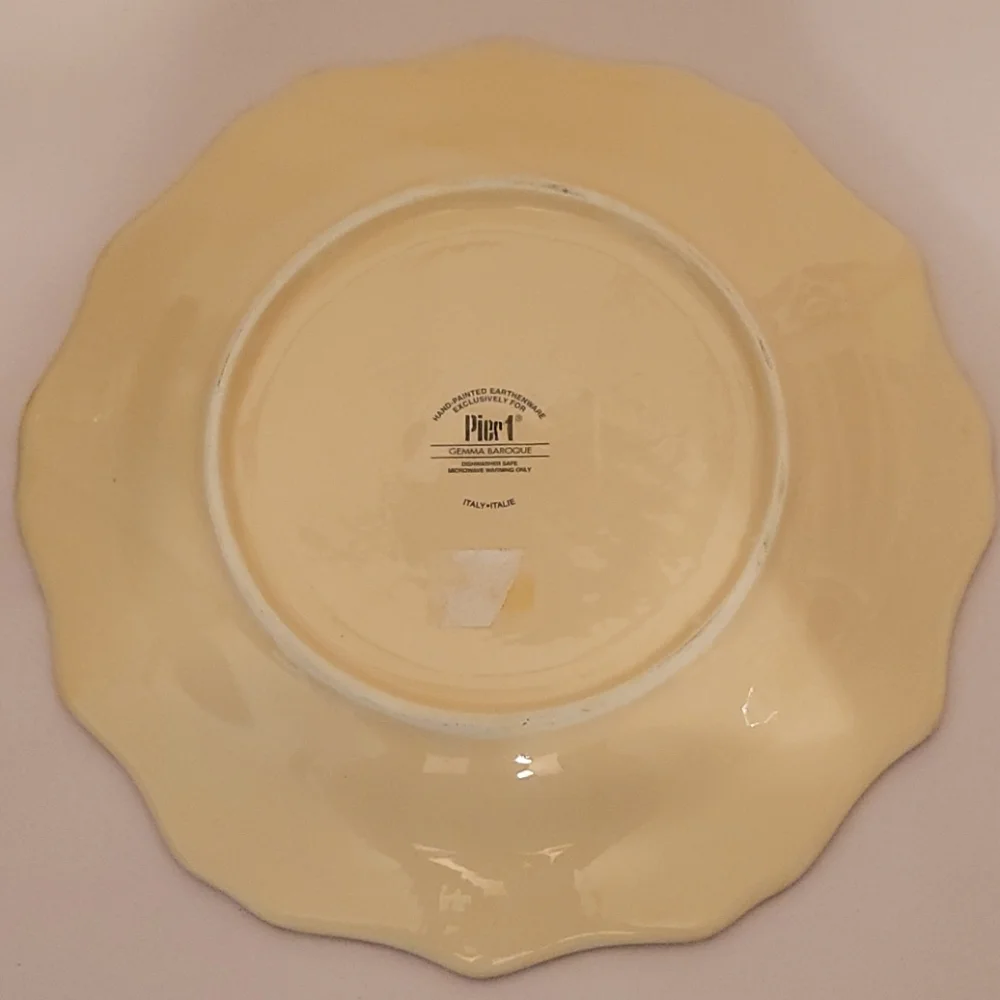 Pier 1 Gemma Baroque Plate